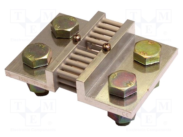 Current shunt; for DIN rail mounting; 50mV