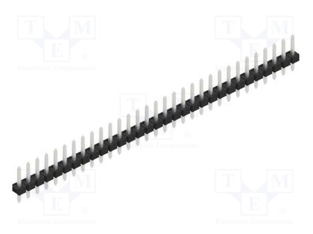 Connector: pin strips; pin header; male; PIN: 31; 2.54mm; THT; 1x31