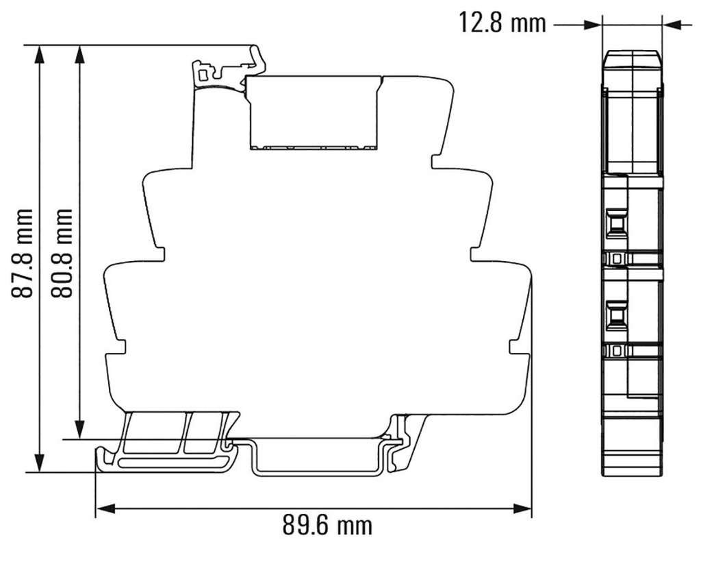Relay: interface; SPST-NO; Ucntrl: 24÷230VDC; Ucntrl: 24÷230VAC; 5A