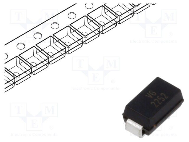 Diode: TVS; reel,tape