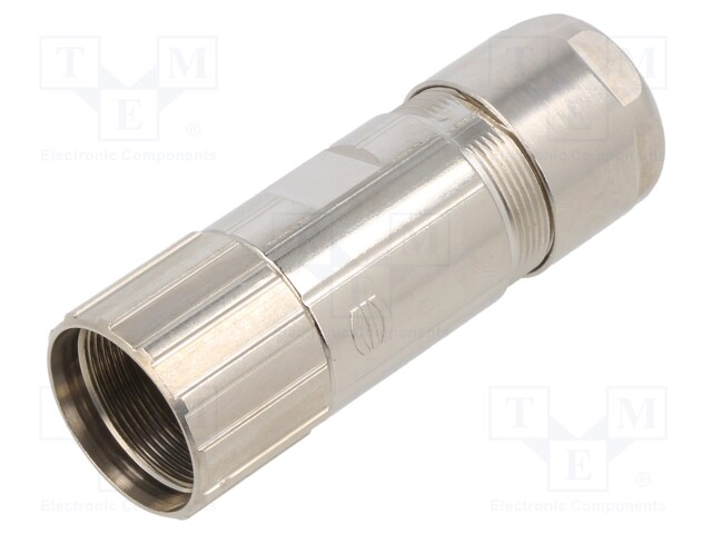 Circular Shell, Han Series, Harting Han Series M23 Circular Inserts, Brass Body, M23