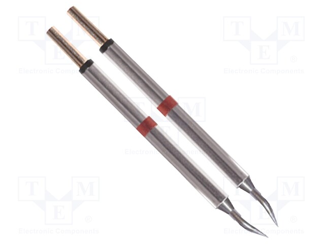 Tip; bent conical; 0.4mm; 420÷475°C; for TZ-KIT-1 hot tweezers