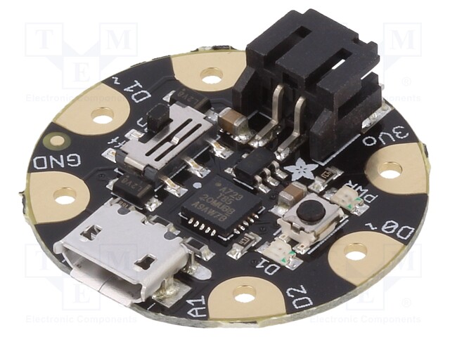 Arduino; Attiny85; 7÷16VDC; PWM: 2; No.of in./out: 3; Anal.in: 1