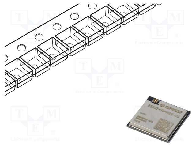 Module: IoT; Bluetooth Low Energy,WiFi; external; SMD; Flash: 8MB