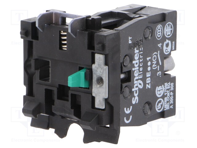 Contact block; 22mm; Harmony XB4; -25÷70°C; front fixing