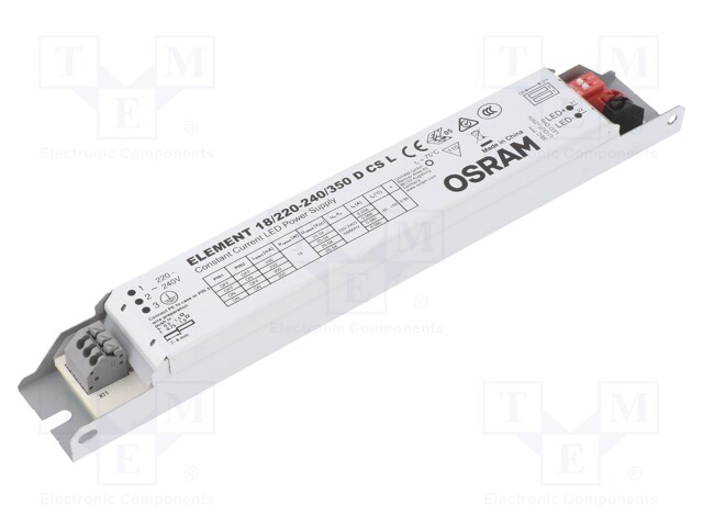 Power supply: switched-mode; LED