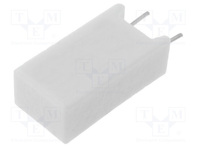 Resistor: wire-wound; cement; THT,vertical; 2.2kΩ; 5W; ±5%