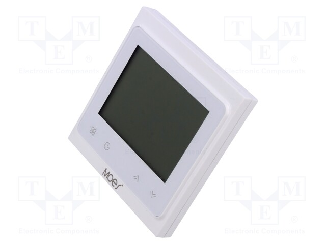 Wireless thermostat; wall mount; 95÷240VAC; IP20; Temp: 0÷45°C