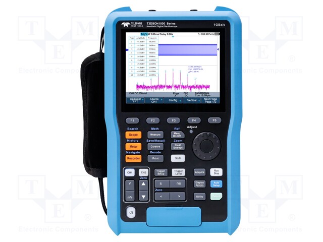 Handheld oscilloscope; 100MHz; 8bit; LCD TFT 5,6"; Ch: 2; 1Gsps