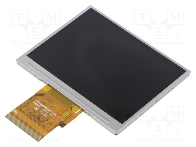 Display: TFT; 3.5"; 320x240; Illumin: LED; Dim: 76.9x63.9x3.2mm