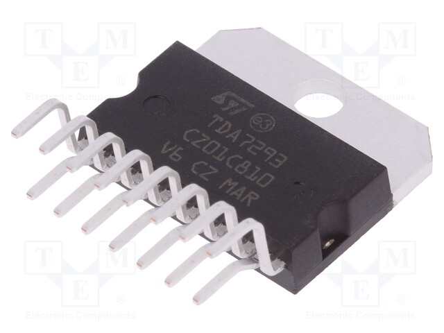 Audio amplifier; Pout: 100W; 12÷50VDC; 1; Amp.class: AB; 4Ω