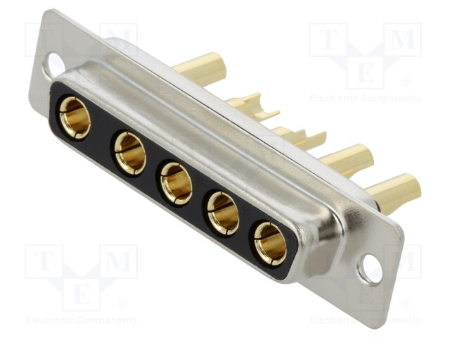 Special D-Sub; PIN: 5; plug; female; for cable; soldering; MHCD