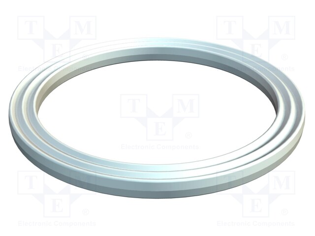 Gasket; polyetylene; D: 3.2mm; Øint: 58.5mm; Øout: 69.5mm; PG48