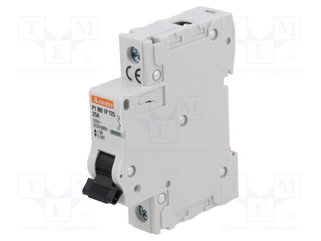 Tariff switch; Poles: 1; 25A