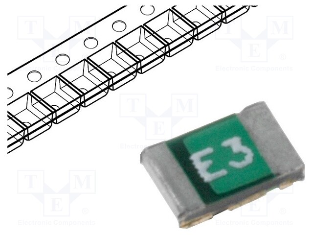 Fuse: PTC polymer; 350mA; Case: 0805