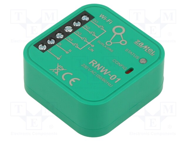 4-input interface; SUPLA; flush mount; 230VAC; IP20; -10÷55°C
