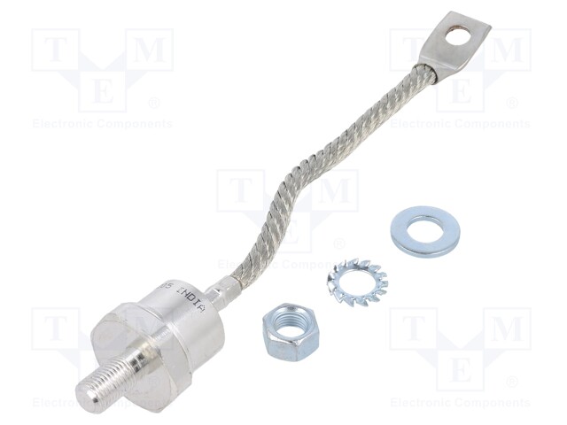 Diode: stud rectifying; 1.2kV; 1.47V; 150A; anode stud; DO205AA
