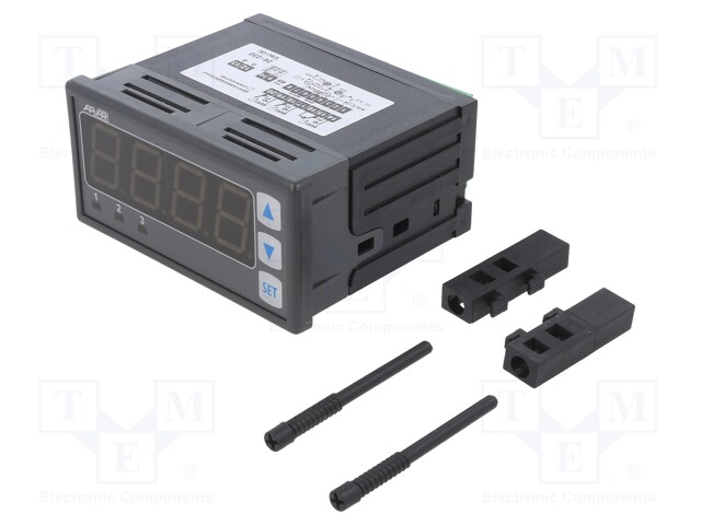 Module: regulator; temperature; SPDT; OUT 2: SPST-NO; panel; 0÷50°C