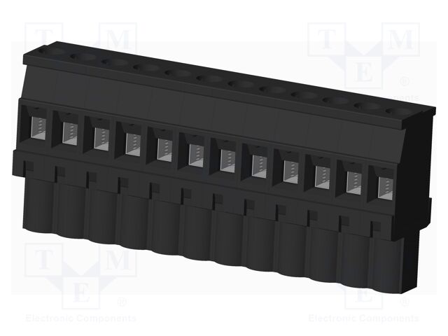 Connector: pluggable terminal block; plug; female; angled 90°