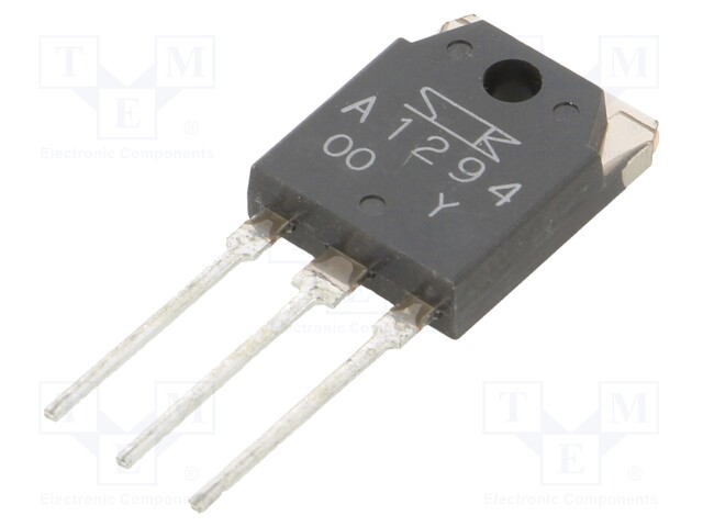 Transistor: PNP; bipolar; 230V; 15A; 130W; SOT93