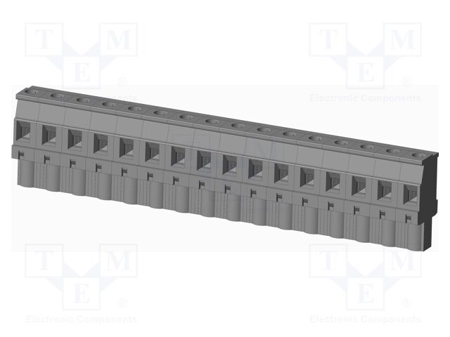 Connector: pluggable terminal block; plug; female; angled 90°