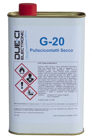 G20 Dry contact cleaner 1l
