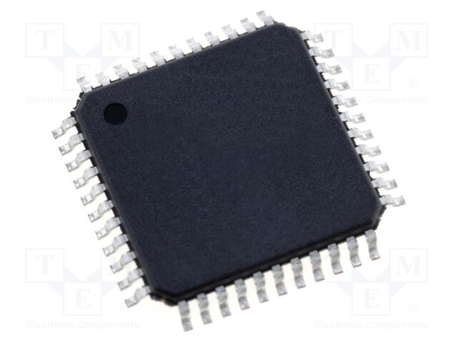 PSoC microcontroller; SRAM: 4kB; Flash: 32kB; 48MHz; TQFP44