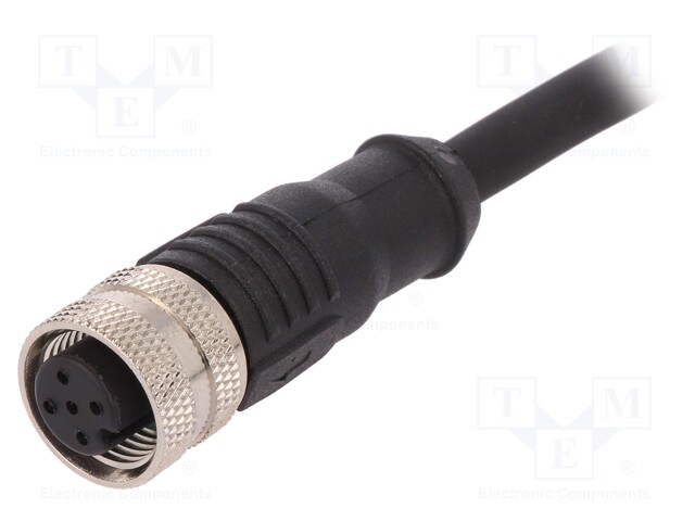 Plug; M12; PIN: 5; female; A code-DeviceNet / CANopen; IP67; 60V; 4A