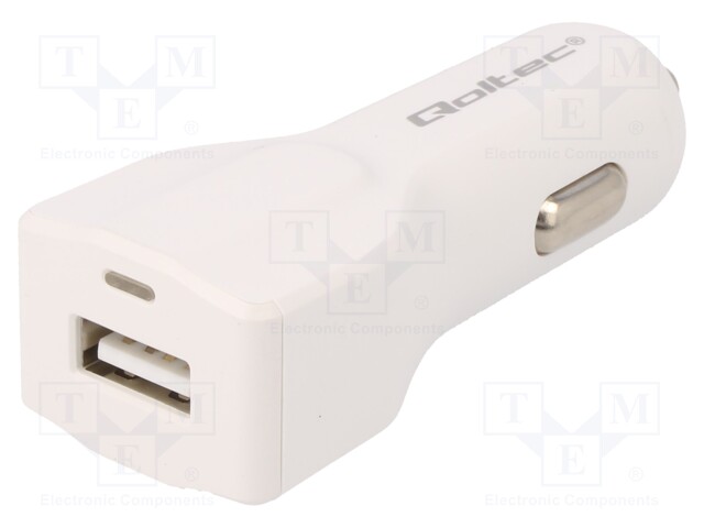 Automotive power supply; USB A socket; Sup.volt: 12÷24VDC; white