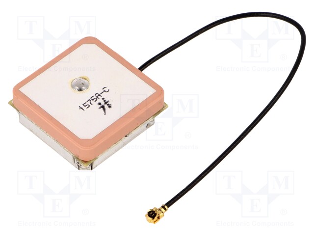 Antenna; GPS; 3dBi; RHCP; Mounting: for building in; 50Ω; 1,575GHz