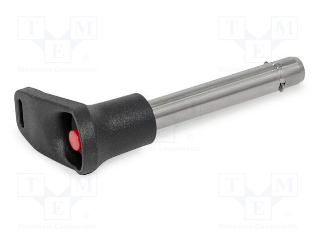 Locking pin; with locking; stainless steel; Ø: 6mm; 17kN