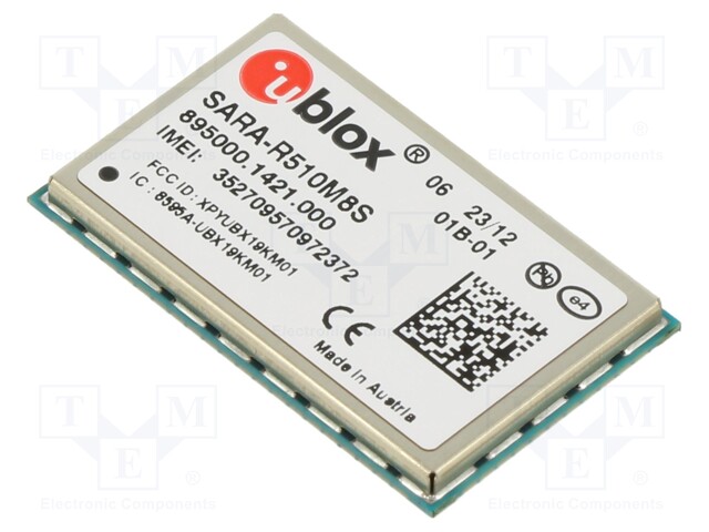 Module: LTE; GNSS; 5G ready; SARA-R5; SMD; 16x26x2.2mm