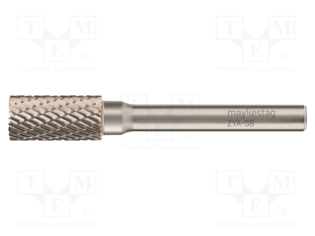 Rotary burr; Ø: 12mm; L: 57mm; metal; Working part len: 12mm