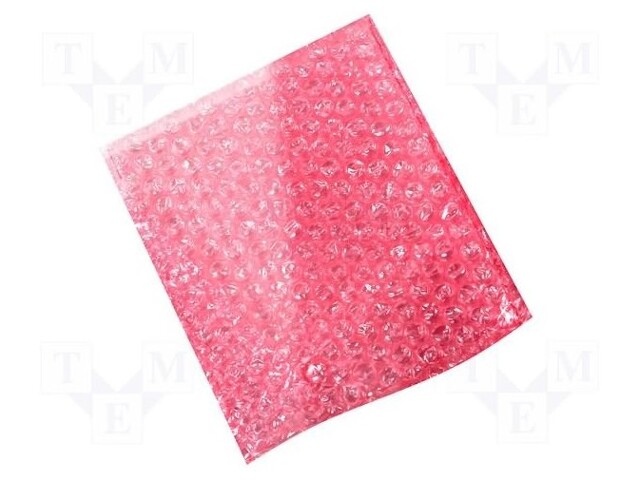 Protection bag; ESD; L: 200mm; W: 150mm; Mat: polyetylene; pink