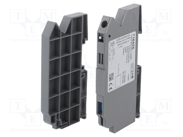 DIN; Usup: 48VDC; IP20; 10x119.4x63.7mm; -25÷50°C; 40A