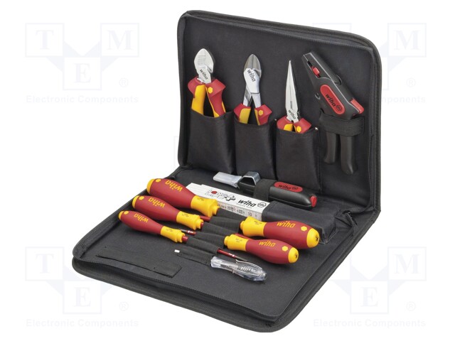 Kit: general purpose; for electricians; Kind: insulated; 13pcs.