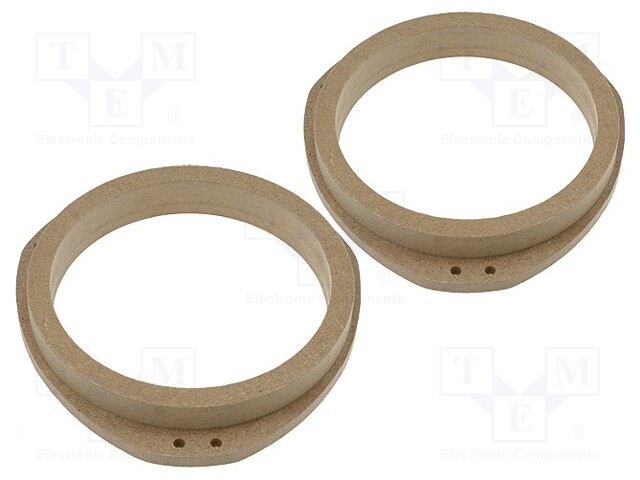 Spacer ring; MDF; 165mm; Opel; impregnated,varnished