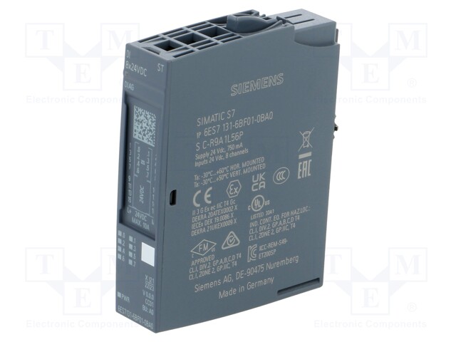 Module: in/out extension; ET 200SP
