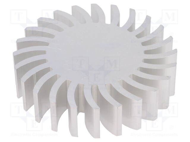 Heatsink; LED; Ø: 85mm; H: 20mm