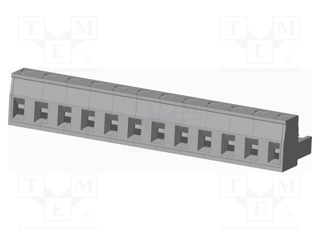 Connector: pluggable terminal block; plug; female; straight; grey
