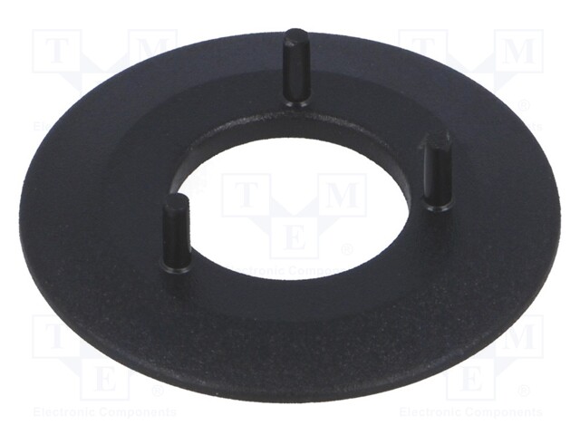 Collar; ABS; black; push-in; Application: A2531,A2631; 40mm