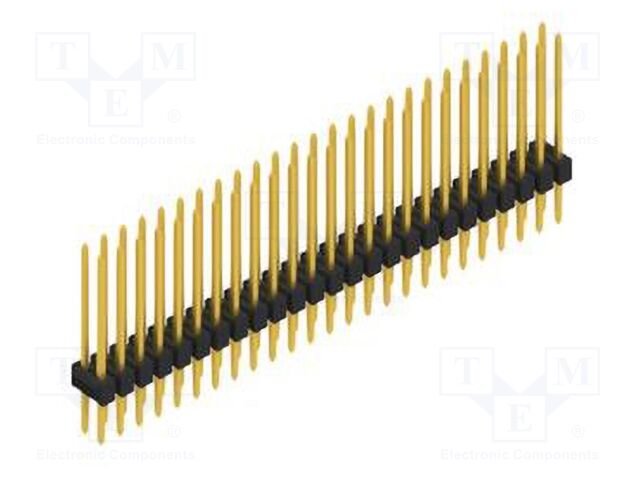 Connector: pin strips; pin header; male; PIN: 50; 2.54mm; THT; 2x25