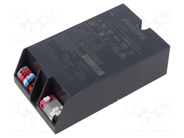 Power supply: switched-mode; LED; 40W; 20÷54VDC; 300÷1050mA; IP20