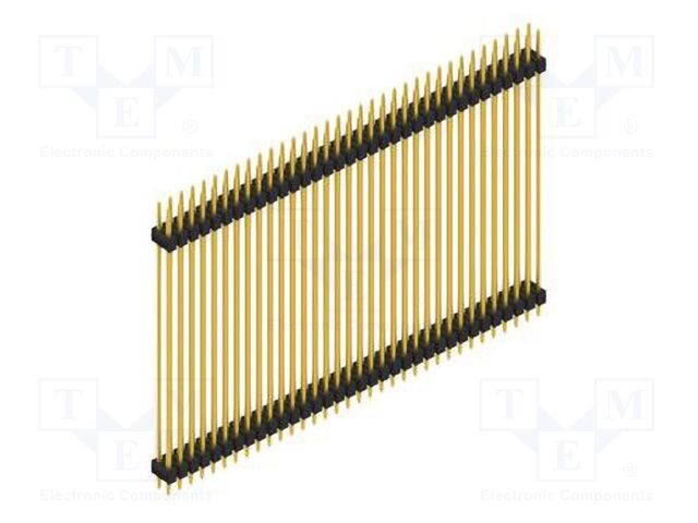 Connector: pin strips; pin header; male; PIN: 68; 2.54mm; THT; 2x34