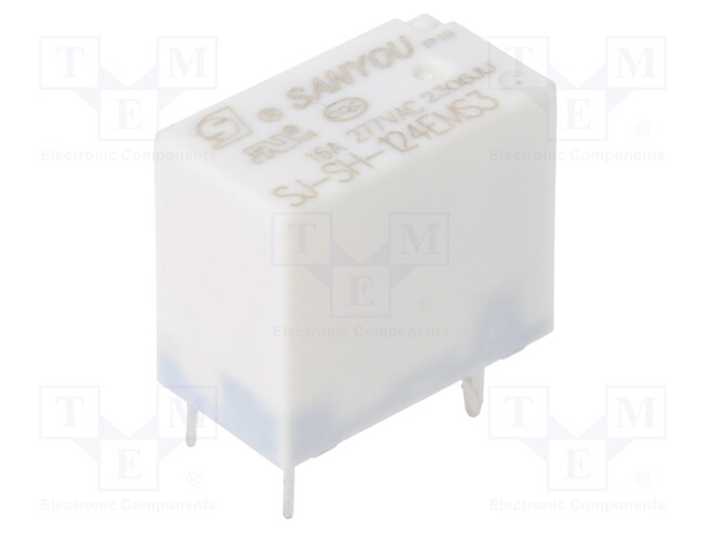 Relay: electromagnetic; SPST-NO; Ucoil: 24VDC; Icontacts max: 16A