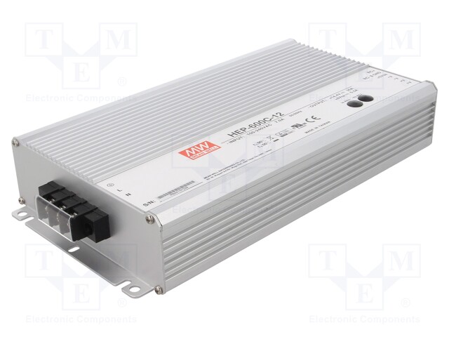 Charger: for rechargeable batteries; acid-lead; 135÷400Ah; 600W