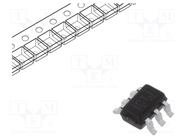 Buffer / Line Driver, 74LVC2G06, 1.65 V to 5.5 V, SC-70-6