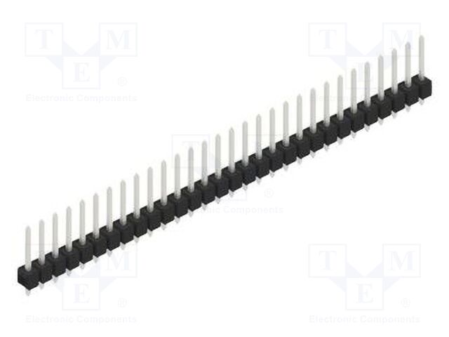 Connector: pin strips; pin header; male; PIN: 30; 2.54mm; THT; 1x30