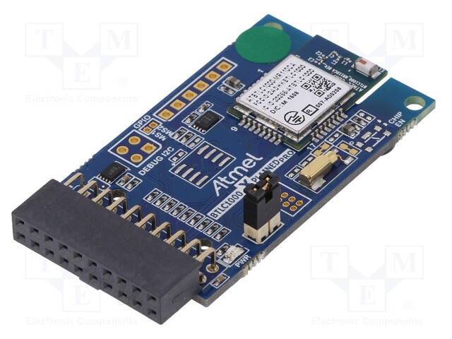 XPRO module; Bluetooth; I2C,SPI,UART; ATBTLC1000; XPRO socket