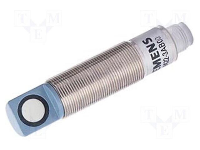 Sensor: ultrasonic; angular; Range: 0÷0.25m; PNP / NO; Housing: M18